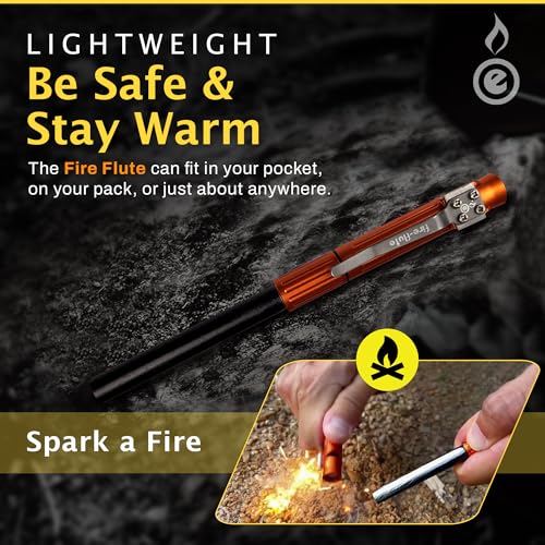Tige de ferro de démarrage du feu avec sifflet urgence - 5