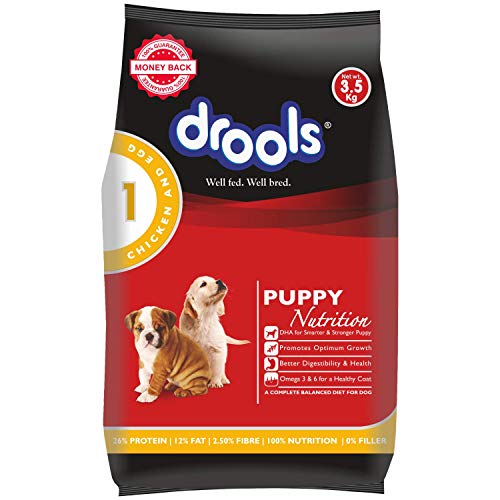 Drools Chicken and Egg Puppy Dog Food, 3.5kg (B00G97E5SG) Amazon Price History, Amazon Price Tracker