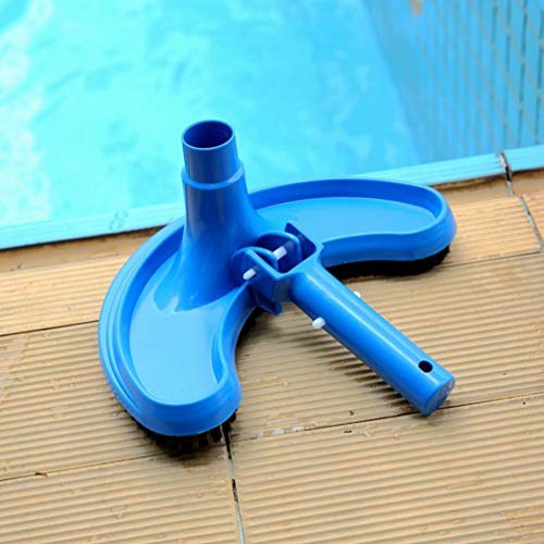 IMIKEYA Cabeça de Limpeza de Piscina com Escovas Ferramenta de Limpeza de Piscina Equipamento de Lim