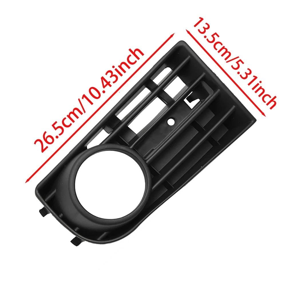 1K0853665B 1K0853666B Dla VW Dla Golfa 5 MK5 2005-2009 Samochód Przód Zderzak Światło Przeciwmgielne Atrapa Rama Pokrywa Lampa Klosz Samochód Światło Przeciwmgielne Osłona(Right Side)