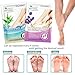 5 Pack Foot Peeling Mask,Exfoliator Peel Off Calluses Dead Skin Callus Remover,Foot Mask for Dry Cracked Feet,Foot Peel Masks for Men and Women Feet Peeling Mask for Easter Basket Stuffers Gifts
