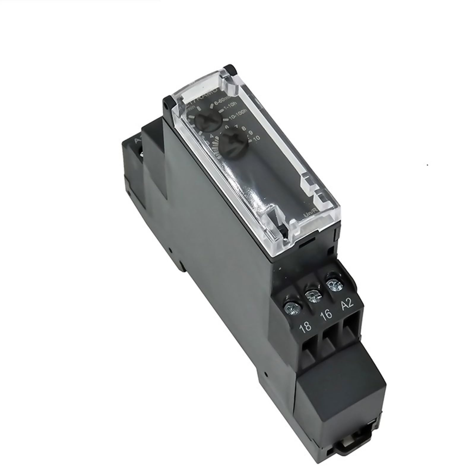 MOBYAT Relés temporizadores eléctricos Relés temporizadores modulares con Ancho de Salida de relé 17,5 Mm 2 contactos CO multifunción RE17RMMU 1 Uds (Size : RE17RMMW)