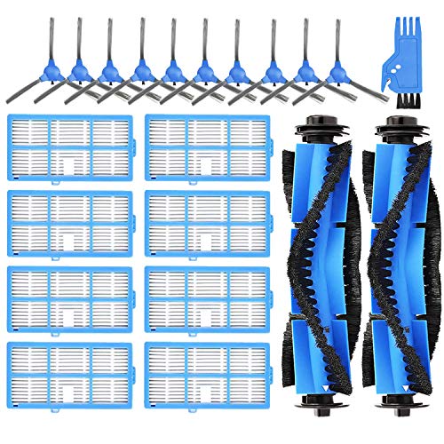 Replacement Parts Accessories Kit Compatible for Coredy R3500 R3500S, R550(R500+) R650 R600 R700 R750 Goovi 1600PA D380 D382, iMartine C800,D900,D900C, DeenKee DK600, Bagotte BG600 Brush and Filtersâ€¦