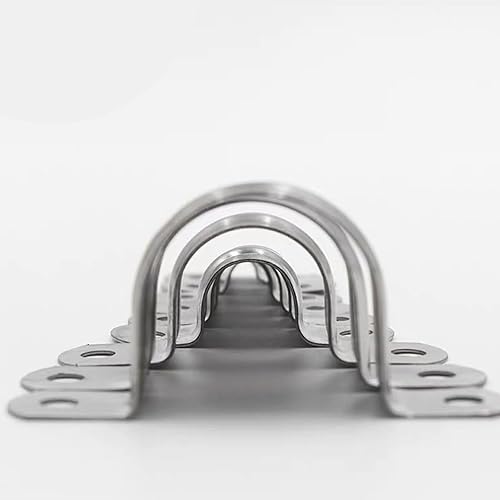 Miniatura 7 de High Strength Metal Saddles Pipe Clamp With Two Hole Water Tube Bracket For Secure Heavy Installation And Long Use Rustproof Mount