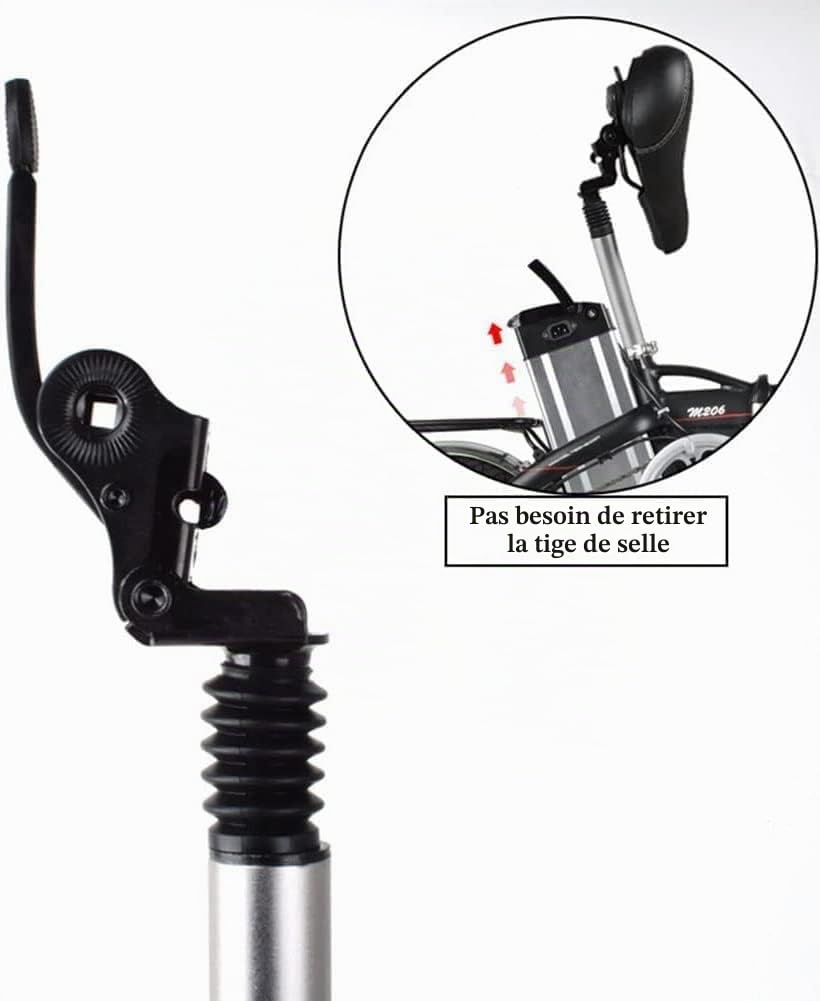 Tube De Selle Vélo avec Amortisseur, Tige De Selle Suspendue À Ressort, Amortisseur De Selle Diamètre 27.2/25,4/31,8mm /28,6 Mm pour Vélo Électrique/VTT/VTC/vélo De Ville