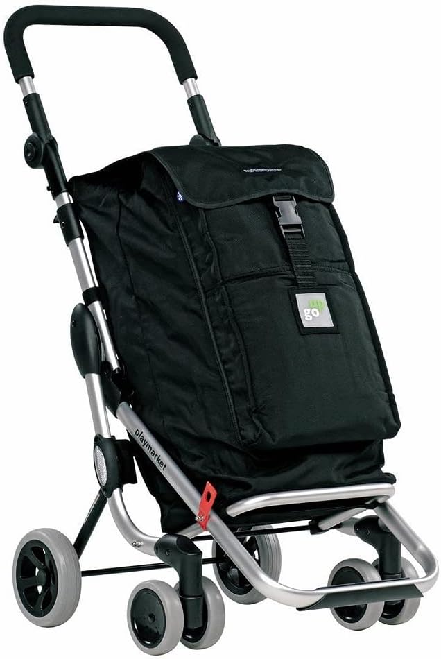 “Go Up” Shopping Trolley black