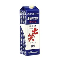 七笑 辛口パック 1800ml
