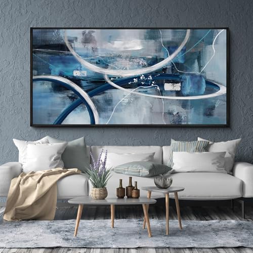 XLSJERST Abstract Canvas Wall Decor - Modern Living Room Wall