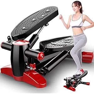 Stepping Machine, Multifunctionele Mini Loopband Bestand Tot 150 Kg, Fitness Stepper Met Trekkoord En Voeten Voor Massage Met Mat, Stil Pedaal Voor Gewichtsverlies