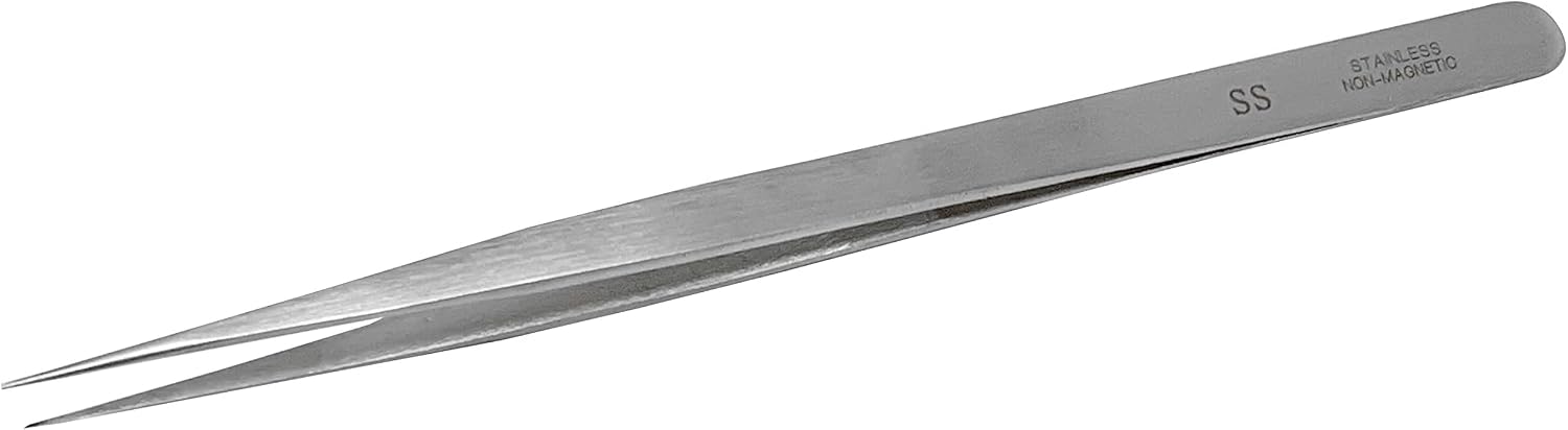 5-1/2" Stainless Steel Anti-Magnetics Tweezers No. #SS Jewelry Tool