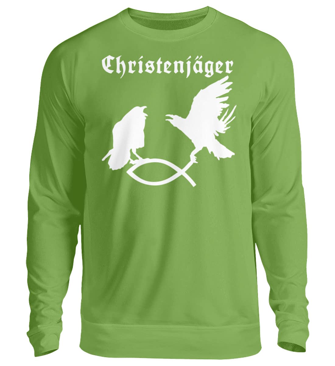Pull unisexe Christenjäger pull-over manches longues taille Large - 3