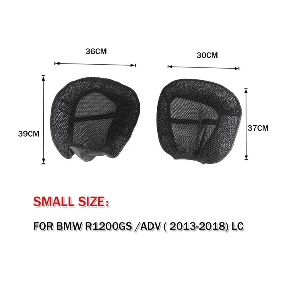 Coprisella per moto sportiva Coprisedile Per Sella Con Cuscino In Mesh Per Moto Per R1200GS OC/LC R1200 GS Adv Adventure Copertura Protettiva In Tessuto Di Nylon Antiscivolo