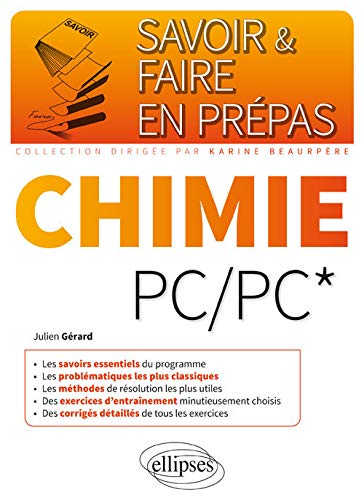 Télécharger Savoir & Faire en Prépas Chimie PC/PC* PDF Ebook En Ligne