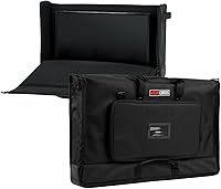 Vista 23 de Bolsa de transporte doble acolchada de nailon Gator Cases para transportar (2) pantallas LCD, monitores y televisores de entre 19" - 24