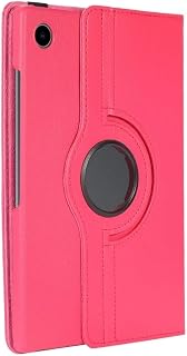 Funda giratoria Compatible con Samsung Galaxy Tab A8 SM-X200 A7 10.4 T500 8.7 T220 A 10.1 T510 T580 8.0 T290 10.5 T590 (Color : Rose Red, Size : For A7 10.4 SM-T500 T505)