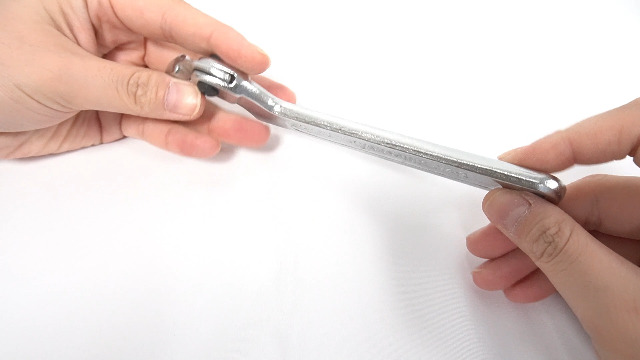 Clé à Molette C Forme Crochet 19-51 Mm – Clé Réglable Chrome Vanadium Pour Amortisseurs & Écrous