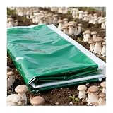 Yinian Película de Polietileno para Invernadero 3x10m Verde y Blanca Película de Sombreado con Protección UV Impermeable Apta para el Cultivo de Shiitake, Jardinería, Agricultura(Size:3x10M)