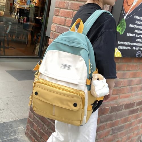 Image of Tinytot 30 Litre Japanese Korean Style School Bag Water-Resistant Laptop & Travel Backpack - Unisex Large 18 Inches Multipurpose Student Backpack for Boys & Girls, Men & Women