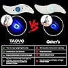 TAGVO 4pcs Bike Spoke Light(Red+Green+Blue+Multicolour) with Delicate Box,Waterproof Easy Install Wheel Spoke Lights LED Neon Tire Flash Lamp with 3 Flash Modes,for Both Adults Kids Bike #3