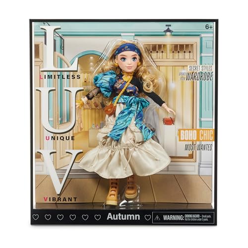 Muñeca de Moda Far Out Toys Autumn LUV de 10 pulgadas miniatura 3