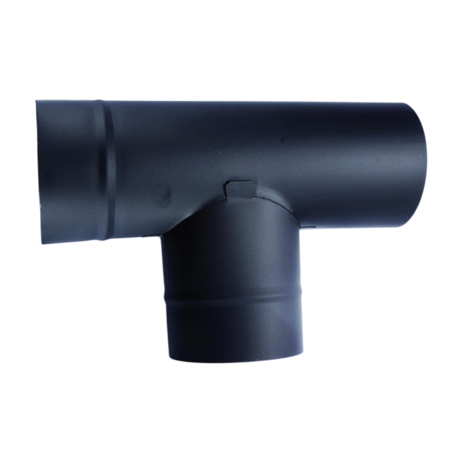 Tubo de Chimenea para Estufa de Tienda de Campaña, Tubo de en T de Acero Inoxidable para Estufa de Leña de Camping, 15,3 cm