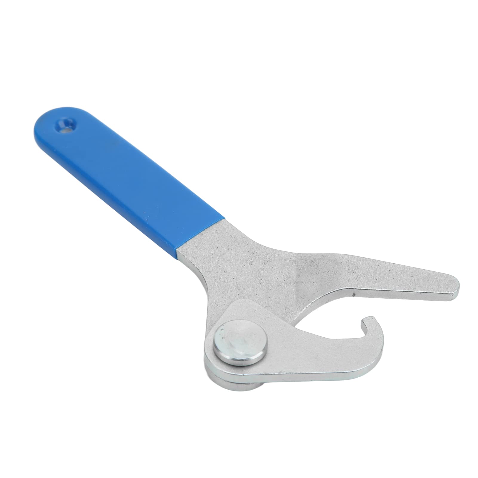 AYNEFY Strumento Regolazione Precarico Ammortizzatore Motociclo Chiave Antiurto Regolabile con Gancio Artiglio Antiscivolo per Bobine Molle 35mm a 75mm