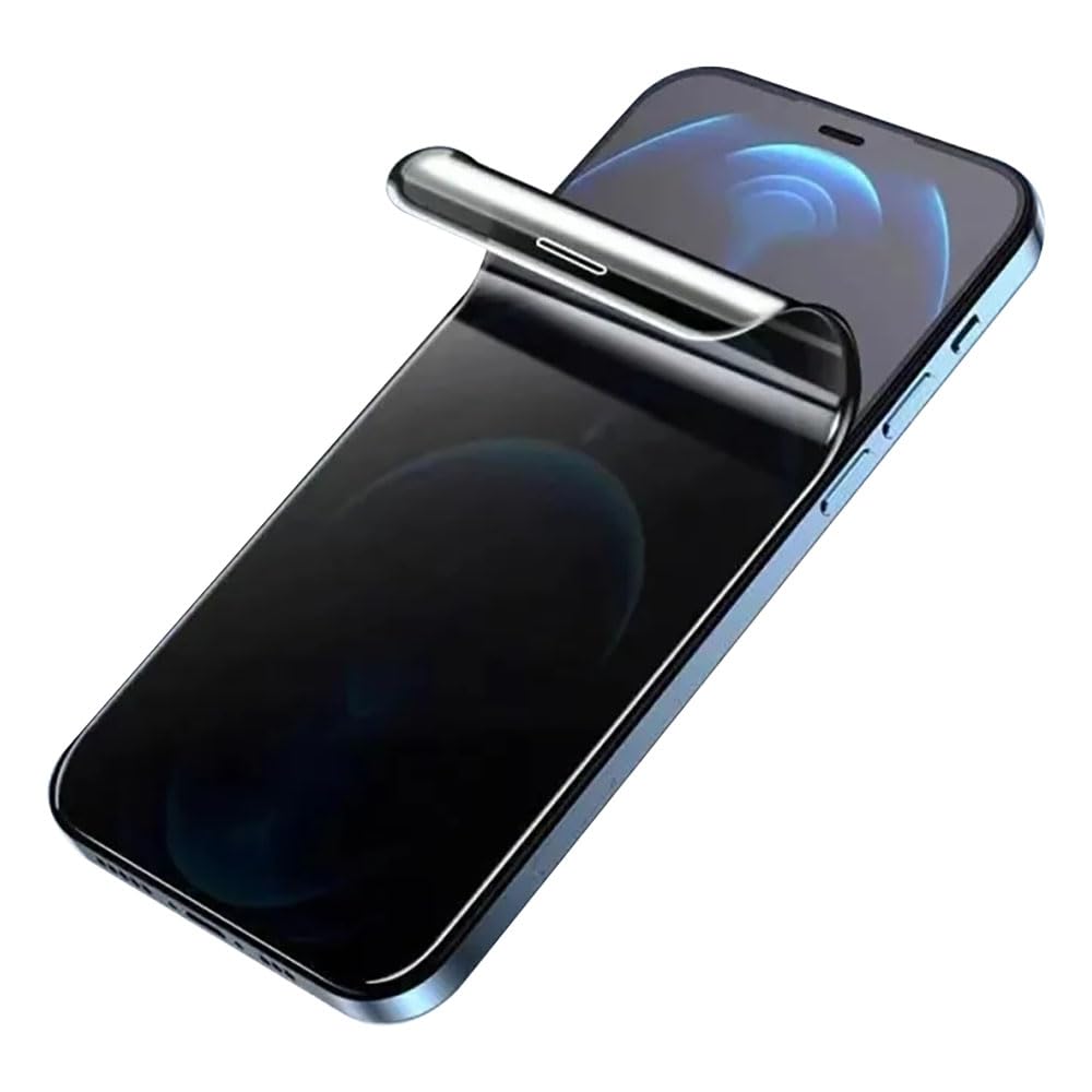 Lot de 2 films de protection d'écran Hydrogel pour iPhone 14 Pro Max [6,7 pouces] en TPU souple (pas en verre trempé)