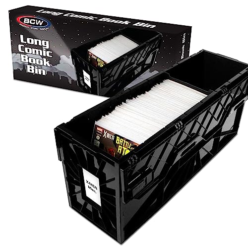 BCW Long Comic Book Bin Plastic