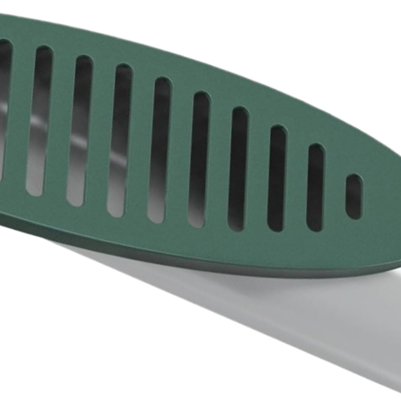 Grille De Drainage Inclinée 10 cm Pour Évacuation De Cour - Grille de Couverture Extérieure Intégrée, Émetteur de Tuyau Coudé