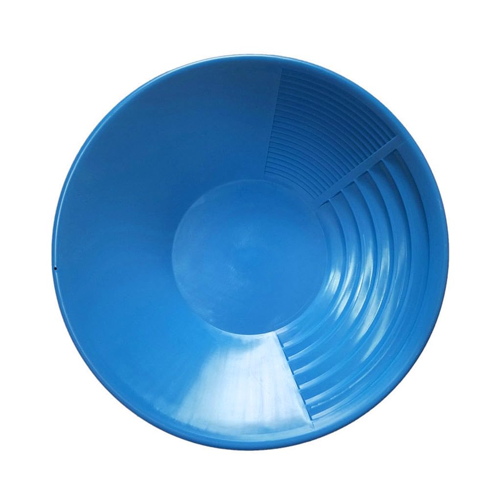 Gold Basin Mining Pan Portable Gold Basin Mining Pan Riffle Dredging Prospecting River Tool Gold Panning Kit for Kids Gold Panning Equipment