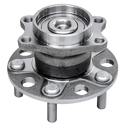 Detroit Axle - Rear Wheel Hub And Bearing Assembly Replacement For Sebring Dodge Avenger Caliber 5 Bolt Fwd W/O Abs - 2Pc Set #TOP2
