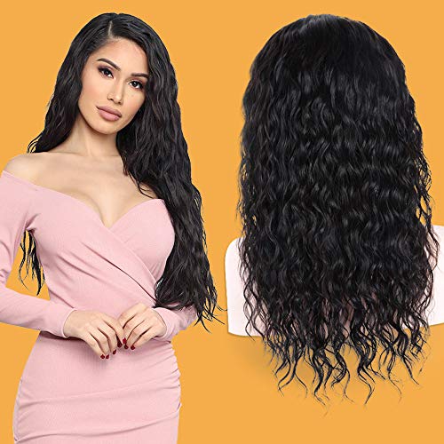 Eileen Natural Wave Lace Front Human Hair Wigs for Black Woman with Baby Hair 150% Density Pre Plucked Full and Thick Brazilian 13X4 Lace Frontal Natural Wave Wig (14 inch)