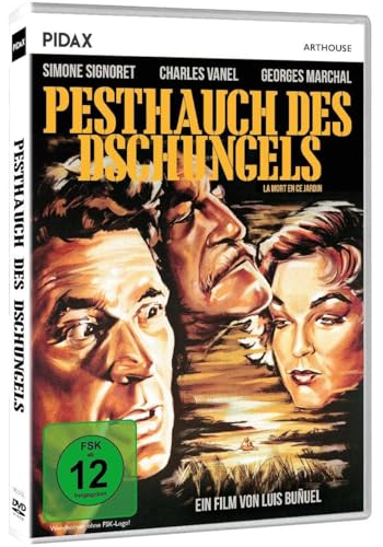 Pesthauch des Dschungels (Death in the Garten) Brillanter Abenteuerfilm Klassiker vom Kult Regiseur Luis Bunuel (OT: La mort en ce jardin) zzgl. Bonusfilm: Der Fluss und der Tod