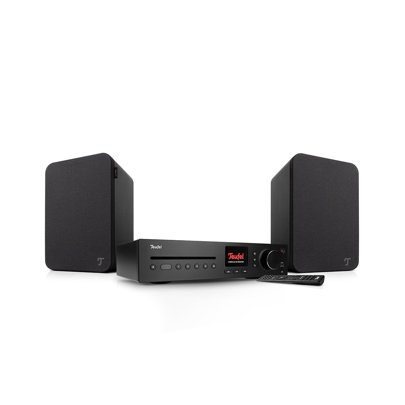Teufel Ultima 20 KOMBO 3 SE Chaîne HiFi Stéréo Bluetooth CD WiFi Radio DAB+ USB Noir