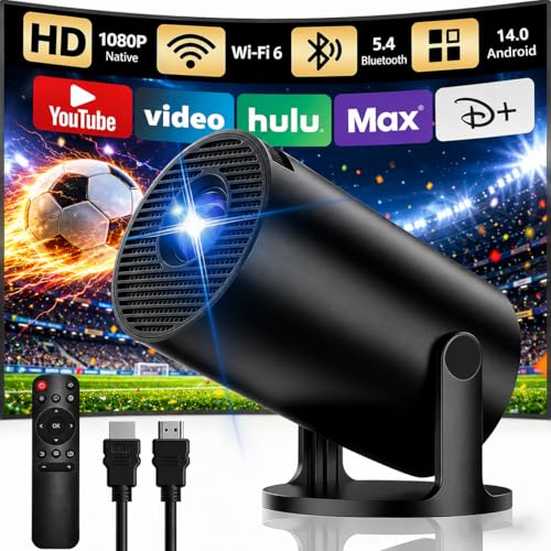 [Apps intégrées & Améliorée 2026] Videoprojecteur 4K, Yoton...