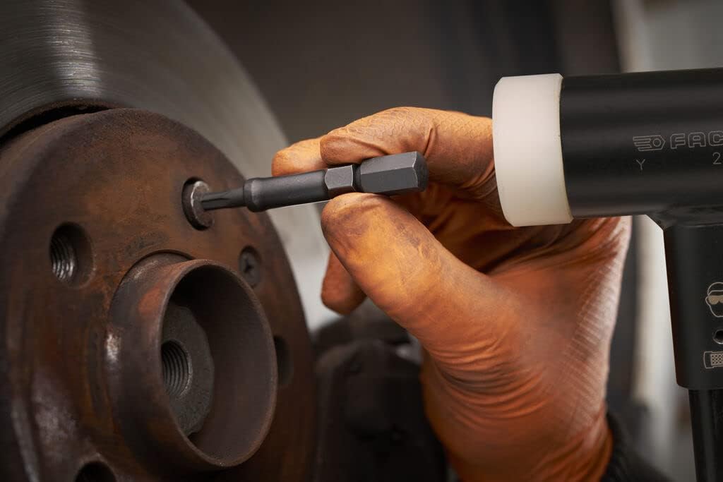 FACOM SXE.J7MGRPPB Set of 7 Screw Extractors and Broken Studs - 2.5 to 9€ Metric Dimensions - Black