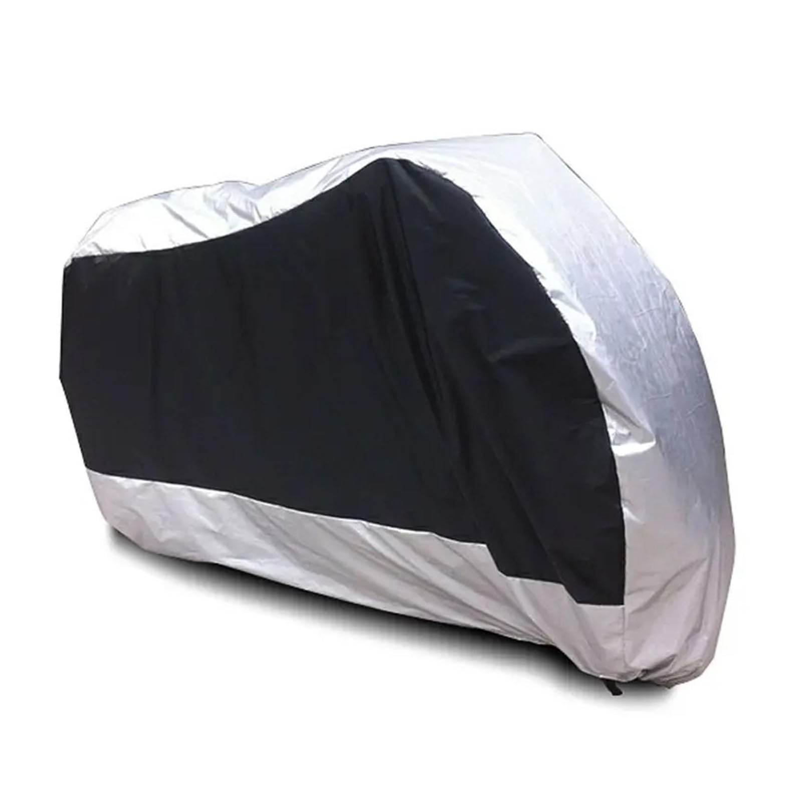 Motorradplane mit Schlossloch Für Suzuki Boulevard Intruder Volusia M109R M50 M90 C109R C50 C90 VL 1400 1500 XXL Silber Universelle Motorradabdeckung Wasserdicht