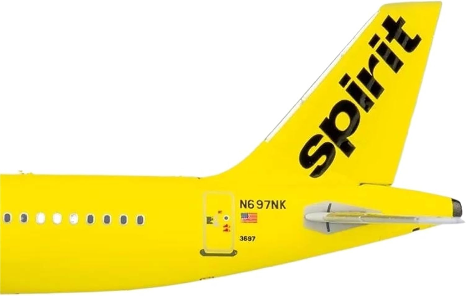 Replica Aircraft Models 1:400 Scale Diecast Model Airplanes for American Spirit Airlines A320-200 N648NK N697NK/A321-200 N660NK Aircraft Miniature Airplane Model(A321-200(N660NK))
