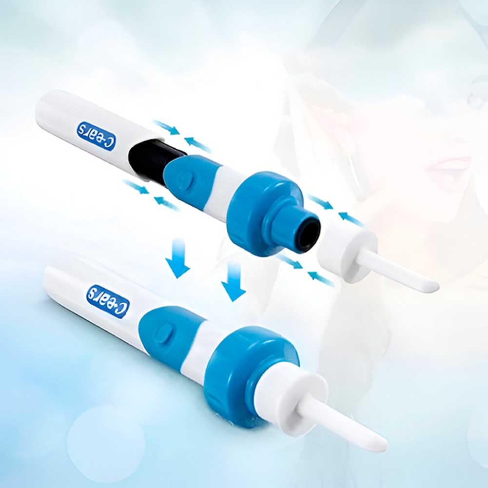 Aspiratore Di Cerume EARSIO - Rimuovi La Cera Dell'orecchio, Elettrico Aspirapolvere per La Rimozione Della Cera Dell'orecchio, Morbido E Confortevole,Indolore E Super Efficace-Adatto a Tutti (2 Set)