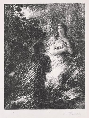 Affiche Duo des Troyens Fantin-Latour | Rompre la Monotonie des Murs de Bureau 60x90cm