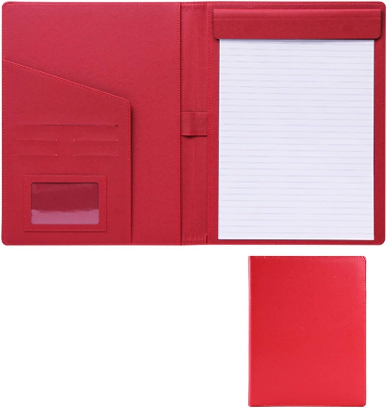 VHJdtE Folder, A4 Folder Storage Clipboard Business Conference Organizer for Office School(Rood)
