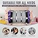 Concertinas，20 Buttons Accordion For Adults Professional Accordion for Beginners, Adjustable Hand Strap, Musical Instrument Accessories With Carrying Bag, Harmonica,Wipe Cloth (purple)