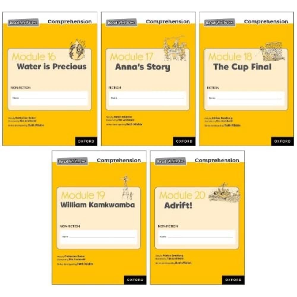 Modules 16-20 Mixed Pack of 5 (1 of each title) (Read Write Inc. Comprehension 2nd Edition)