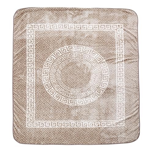 GC GAVENO CAVAILIA Sherpa Fleece Blanket (200x240 cm) - Greek Pattern Bed Throw King Size - Fluffy Throws For Bed, Sofas, Armchair - Thermal, Cosy Large Blankets and Throws Washable - Mink - Cosy Home Interiors GC GAVENO CAVAILIA Sherpa Fleece Blanket (200x240 cm) - Greek Pattern Bed Throw King Size - Fluffy Throws For Bed, Sofas, Armchair - Thermal, Cosy Large Blankets and Throws Washable - Mink - Image 6