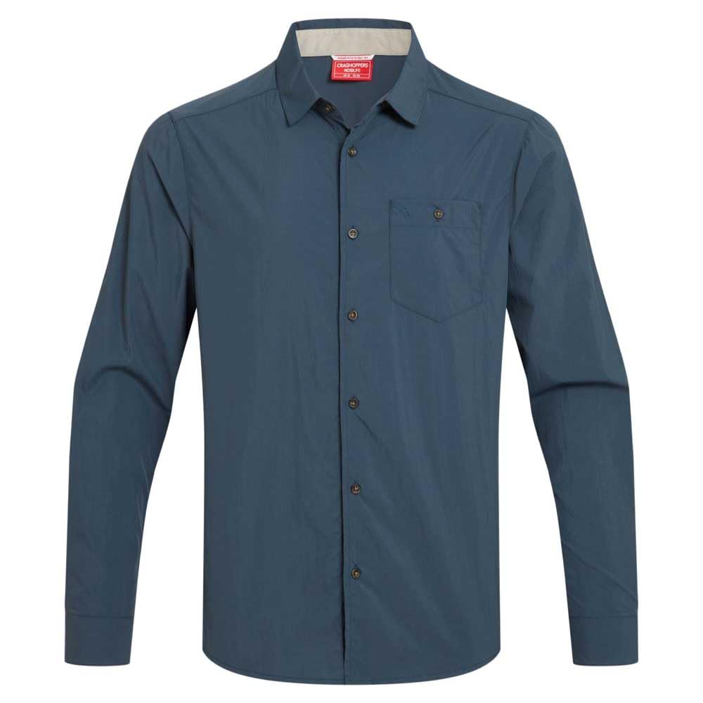 Craghoppers NosiLife Nuoro II Long Sleeve Shirt XL Blue