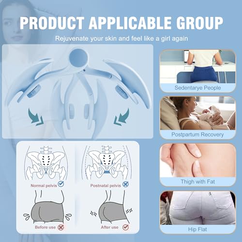 Thigh Master - Thigh Toner, Pelvic Floor Trainer, Kegel Trainer & Butt, Leg, Arm Toning Master Equipment for Home Gym Workout - Image 5