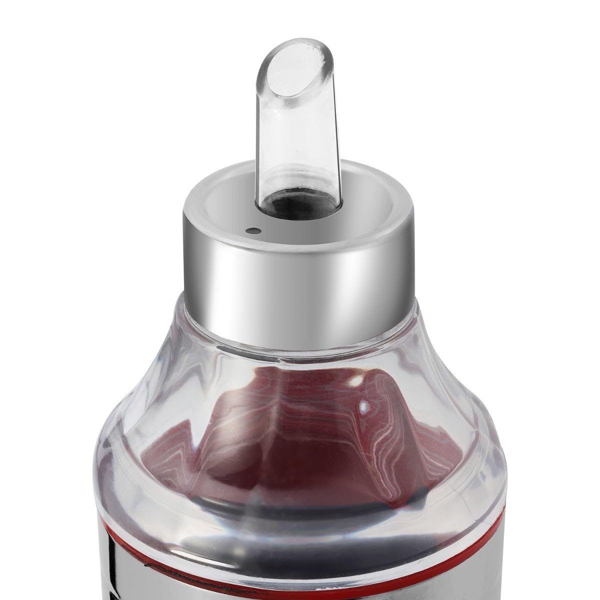 RAIN CITY Oil Bottle with Handle, Stainless Steel Dispenser Set, 2 Pack