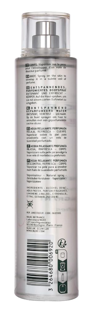 Nuxe Body Acqua profumata rilassante,100 ml