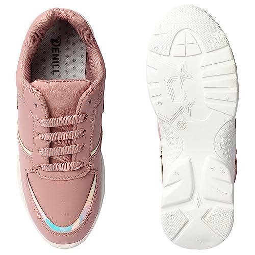Image of Denill Women Stylish Casual Lace Up Sneaker Shoes