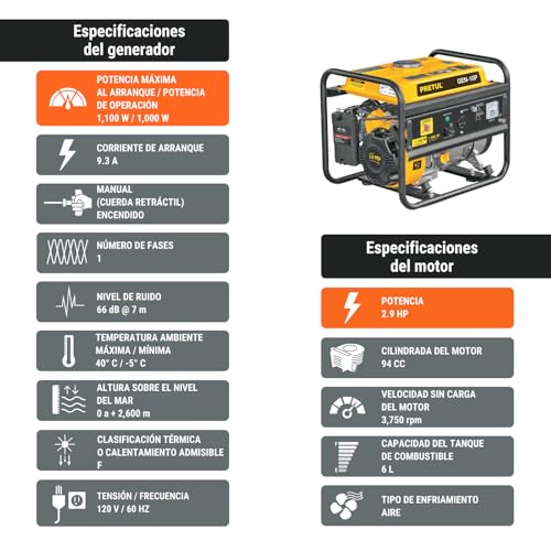 Planta de luz Pretul 800W 5 Imagen adicional
